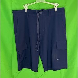 Body Glove Amphibious Board Shorts Size 34 Blue